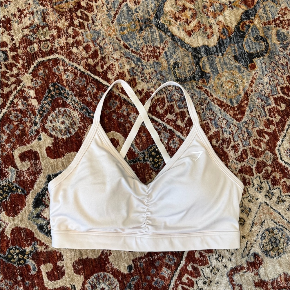 Gymshark ruched sports bra